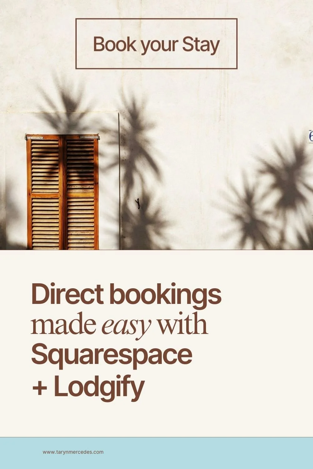 How to accept direct bookings with Lodgify and Squarespace