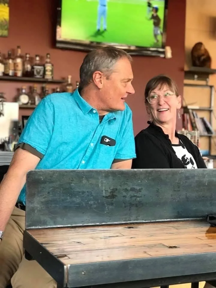 Hear another Geister-like voice on harmonies? That would be brother Scott.