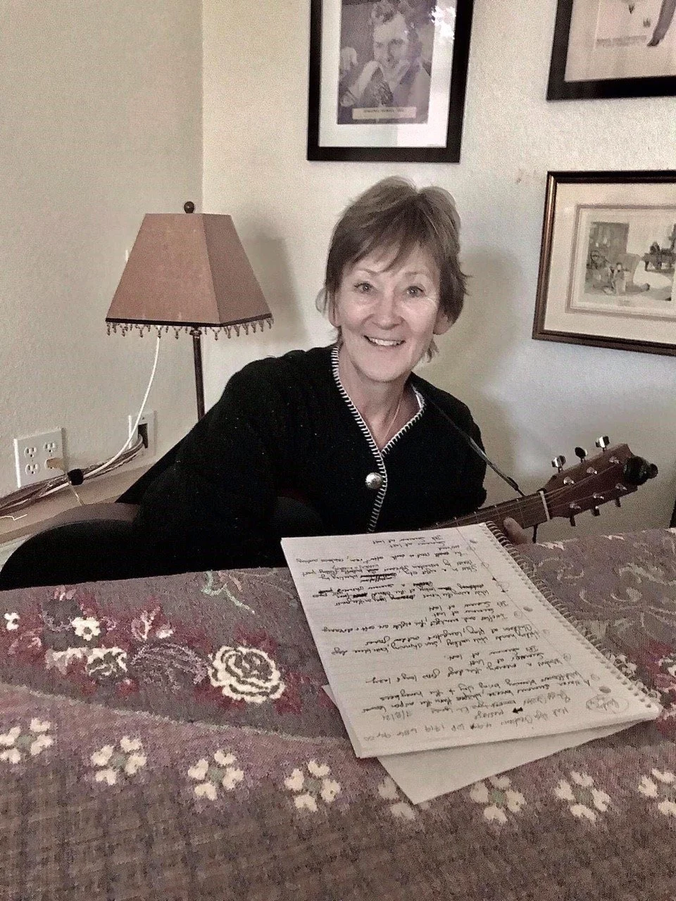 Composing on both guitar and piano - wow!