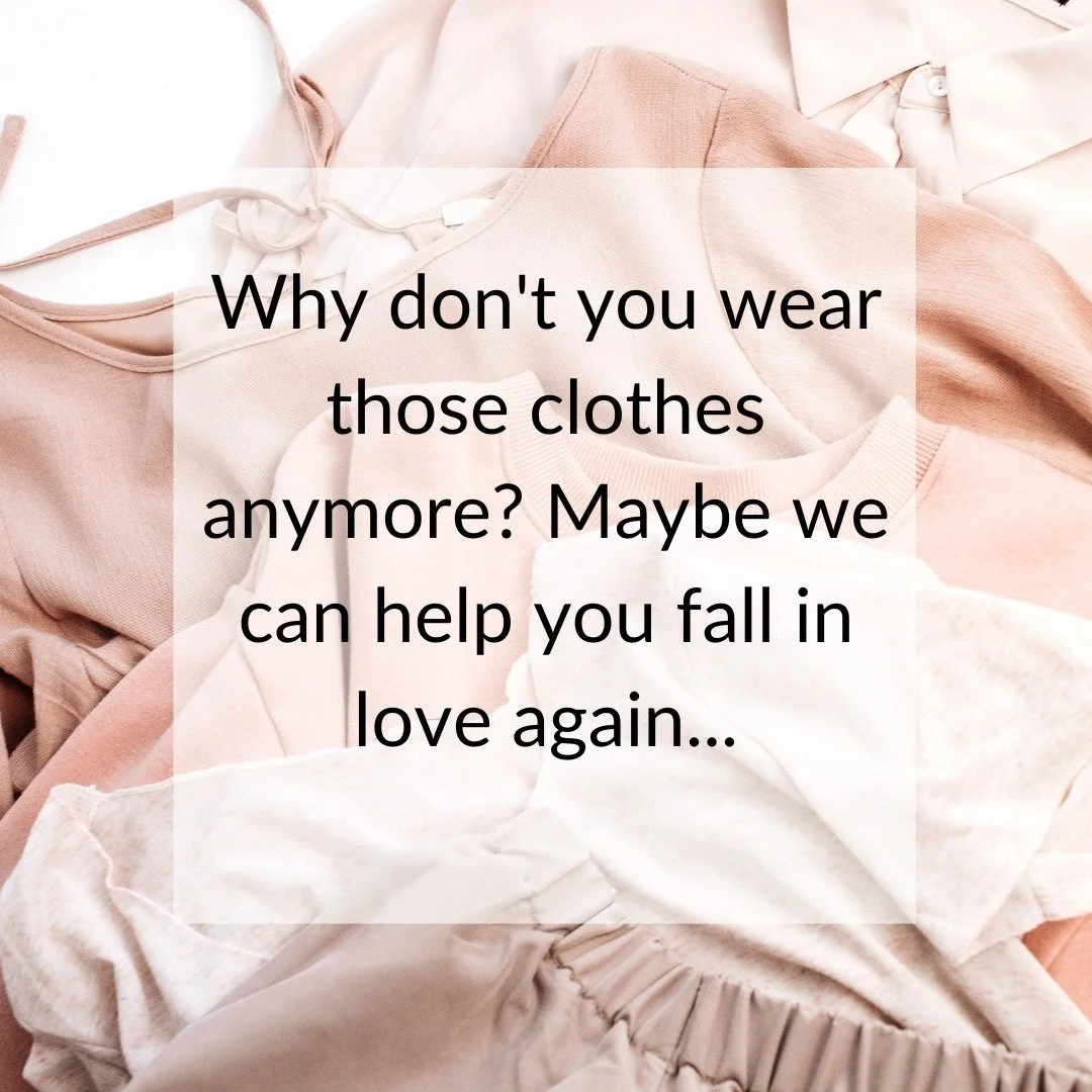 Get your cozy fall wardrobe ready for cool weather!  Online booking available. #alterationspecialist #alterations #clothingalterations #sugarcanestudios