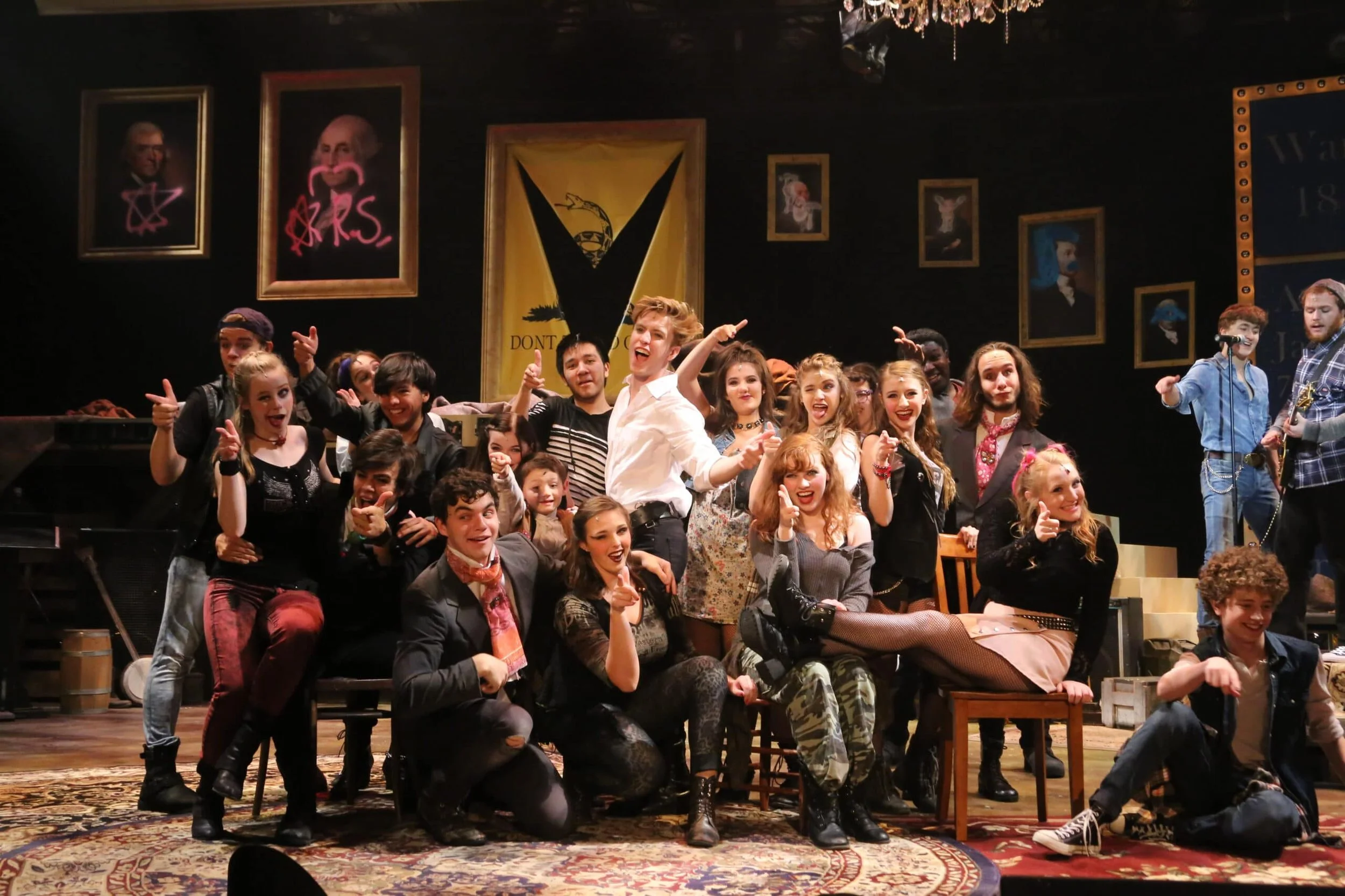 BLOODY BLOODY ANDREW JACKSON. Casa Mañana Theatre: Apprentice Program.