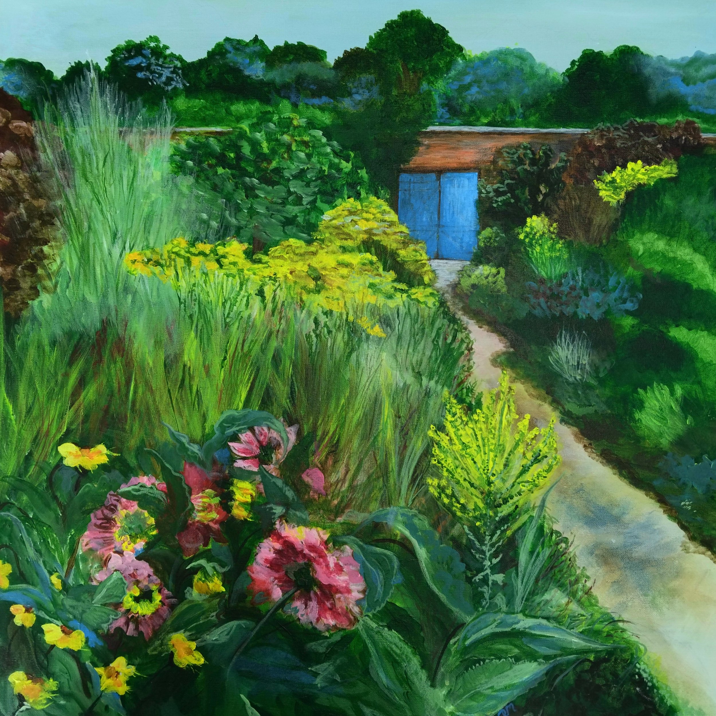 I was lucky to visit a fab community garden in Yorkshire last year and tried to capture it in all it's glory. 

@helmsleywalledgarden