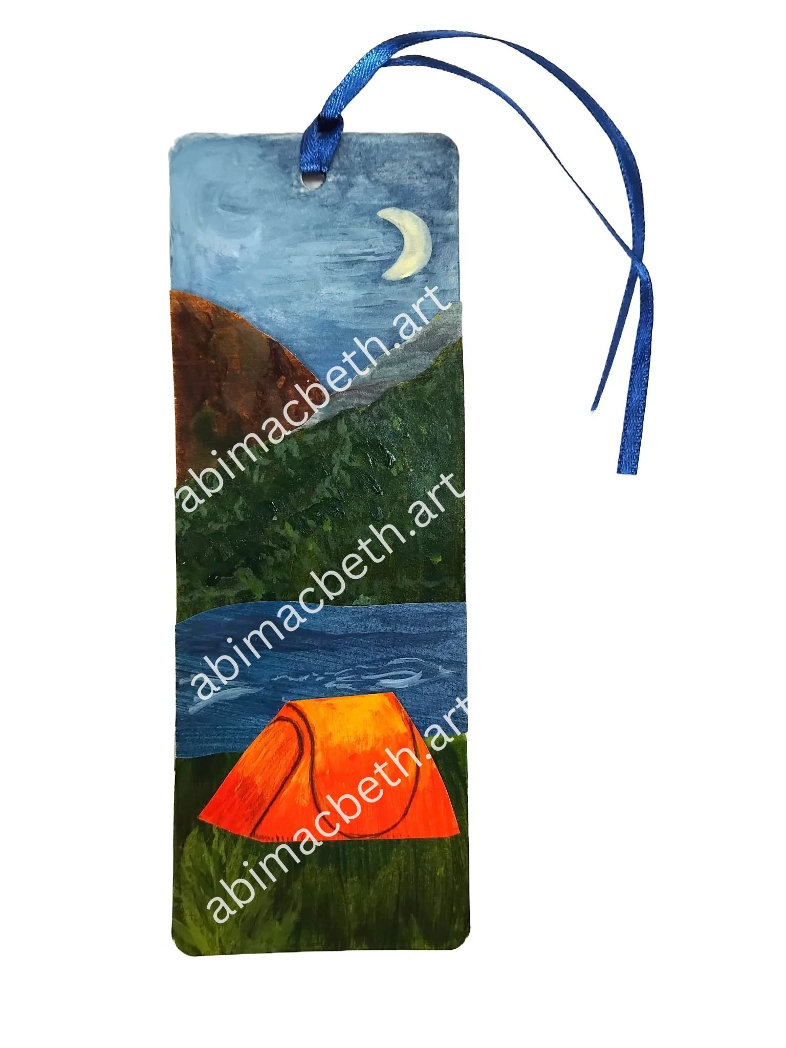 Wild camping bookmark - download and create