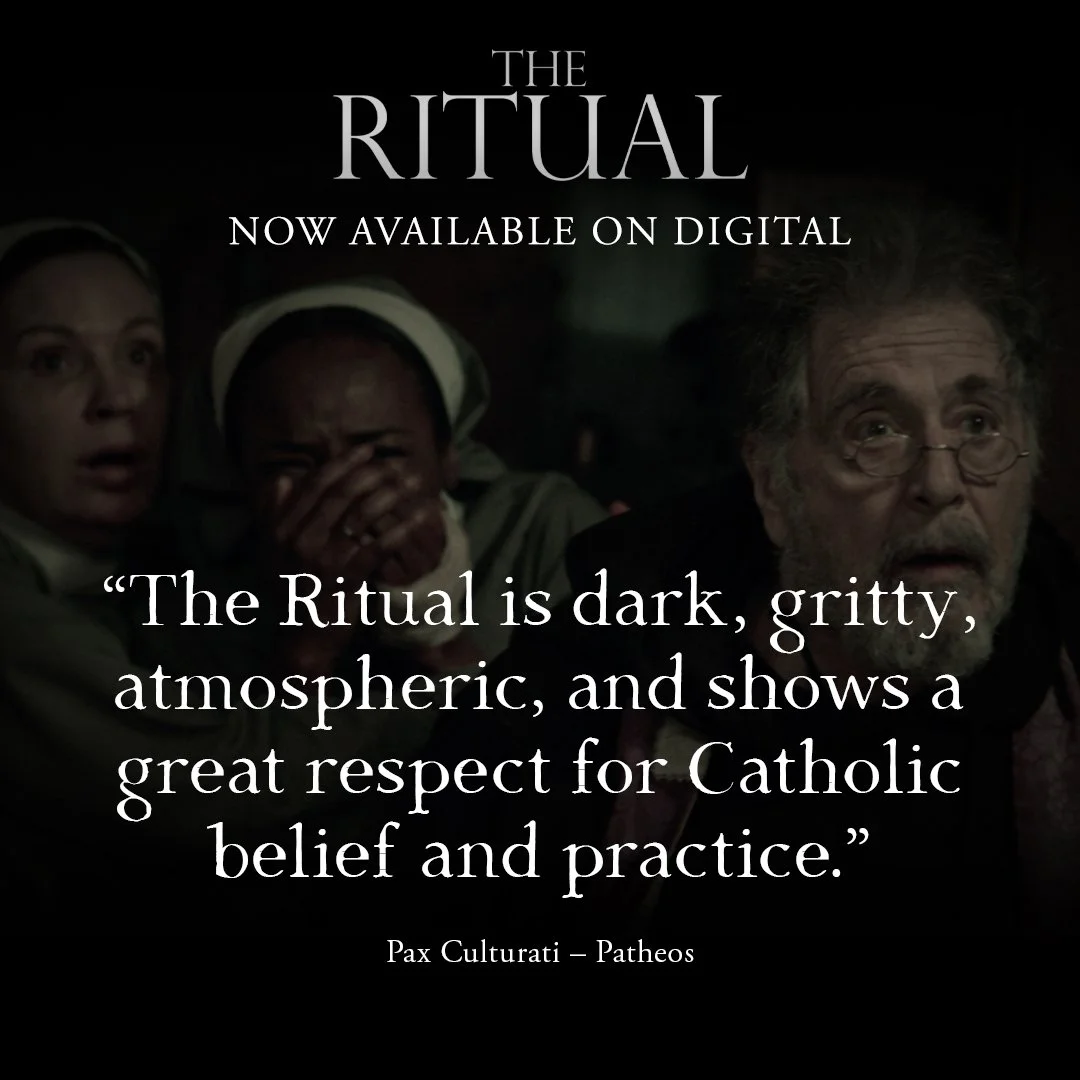 A century ago, the Catholic Church documented the exorcism; now it supports the film inspired by this ultimate act of faith&mdash;#TheRitualMovie. Starring Al Pacino and Dan Stevens, now available on demand. Test your faith and WATCH NOW: theritualmo