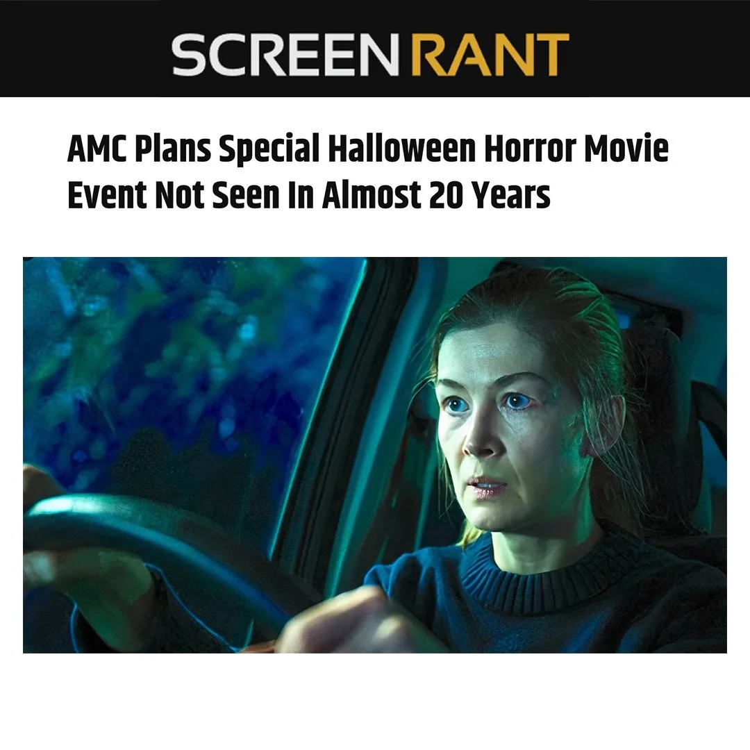 Screen Rant brings the headline: &quot;a special double feature of two new horror movies taking place on Halloween. This is something that hasn't really happened at major movie theaters since 2007...&quot; And AMC brings the deal, 2 acclaimed films&m