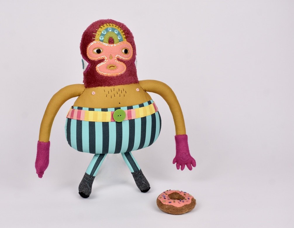 Donut Luchador