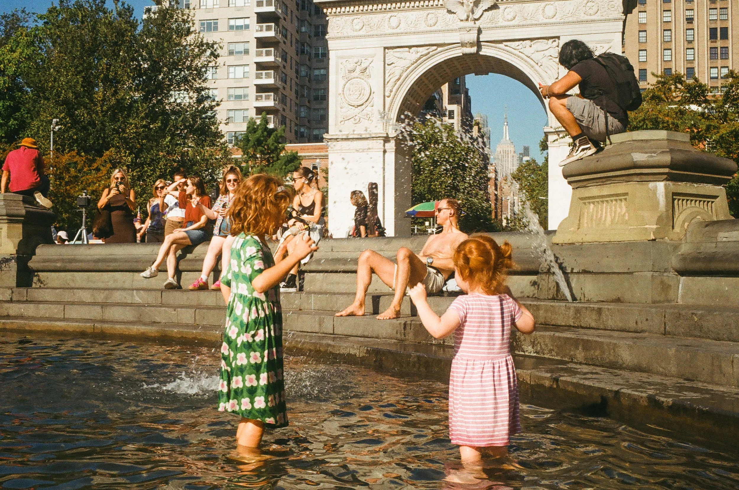 Girls in Fountain | New York, New York | 2025
