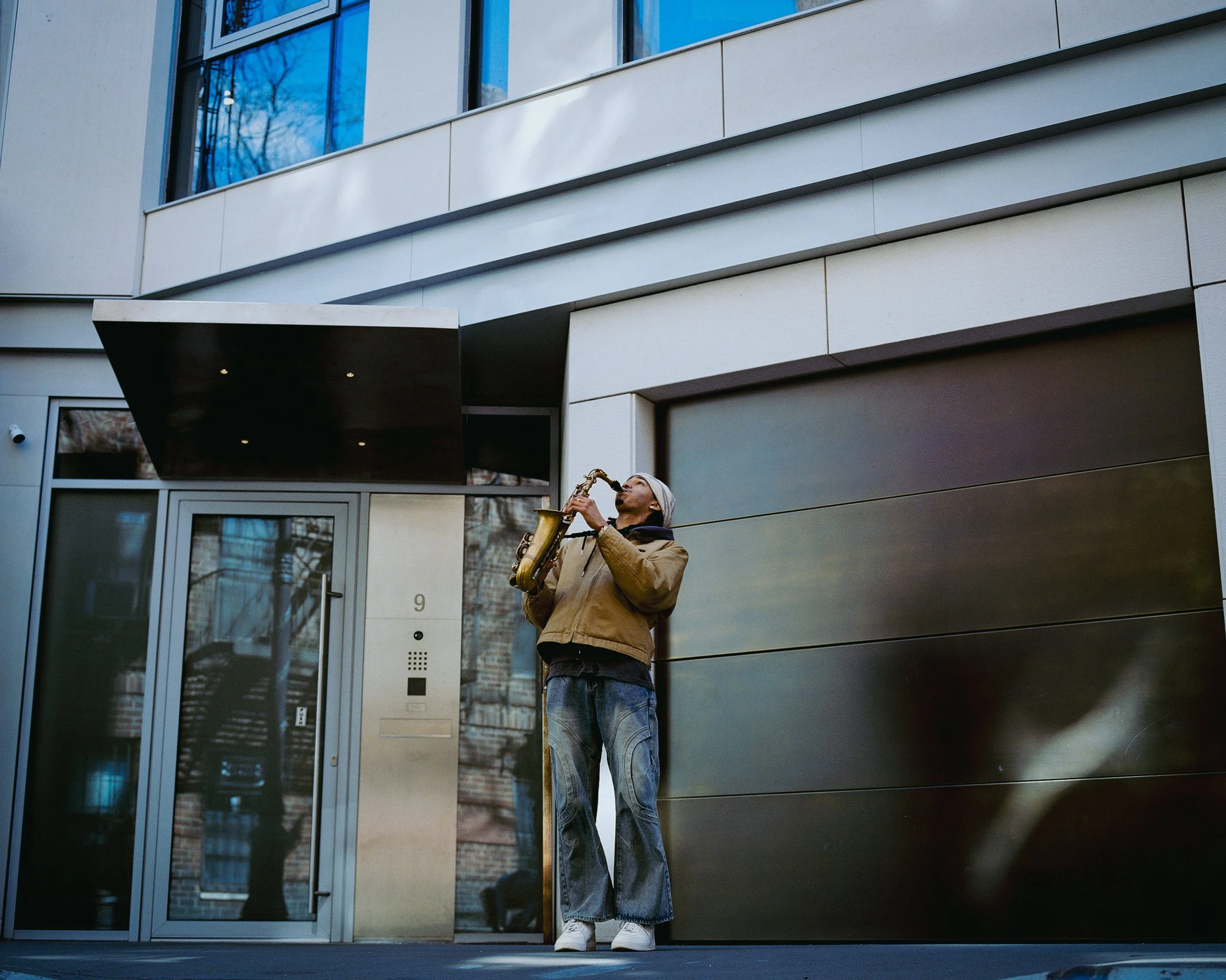 Saxophone on Minetta | New York, New York | 2024