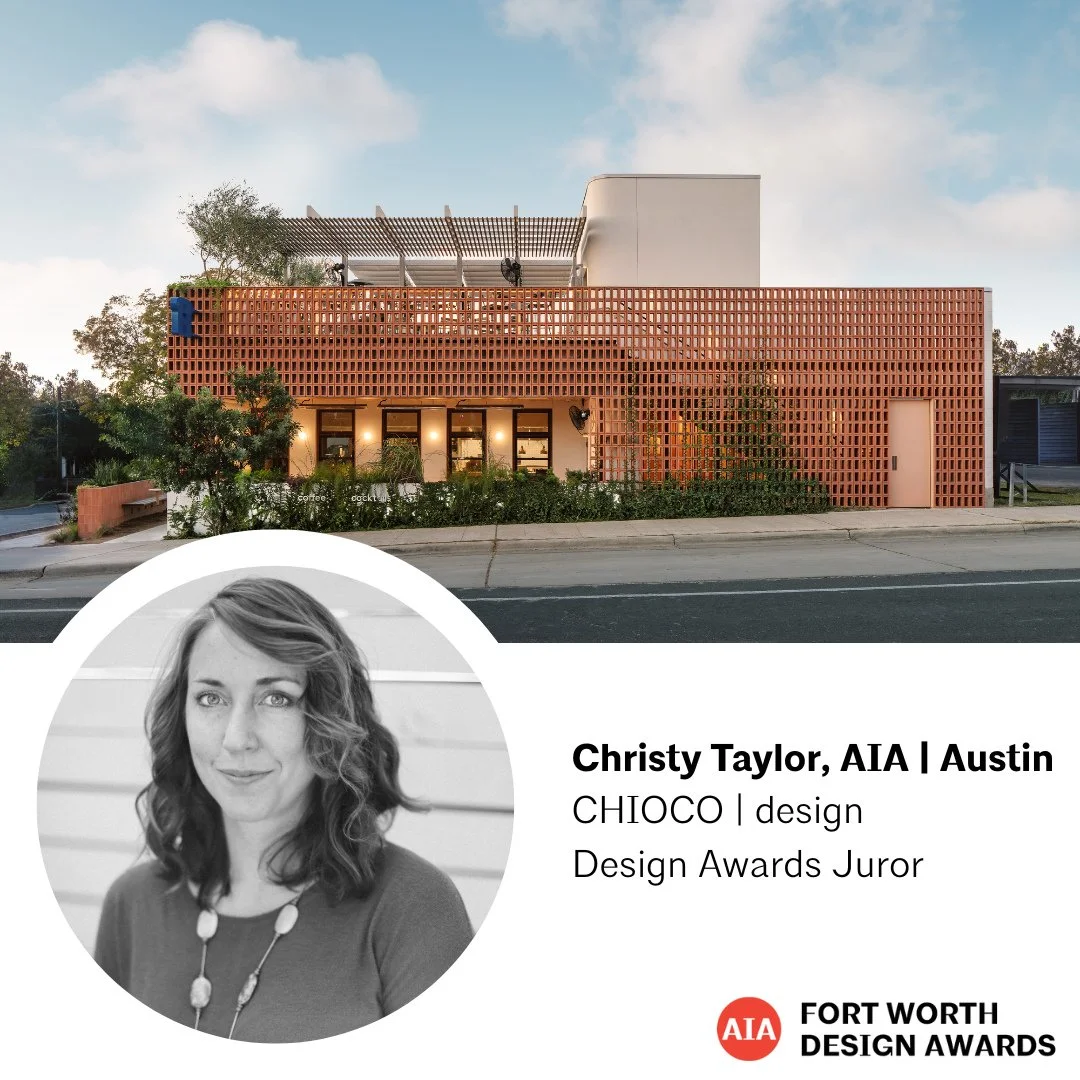 Join us for the AIA Fort Worth Design Awards on November 14th at @themodernfw &mdash; an evening celebrating excellence in architecture and design.⁠
⁠
We&rsquo;re honored to welcome Christy Taylor, AIA, as one of this year&rsquo;s jurors. Originally 