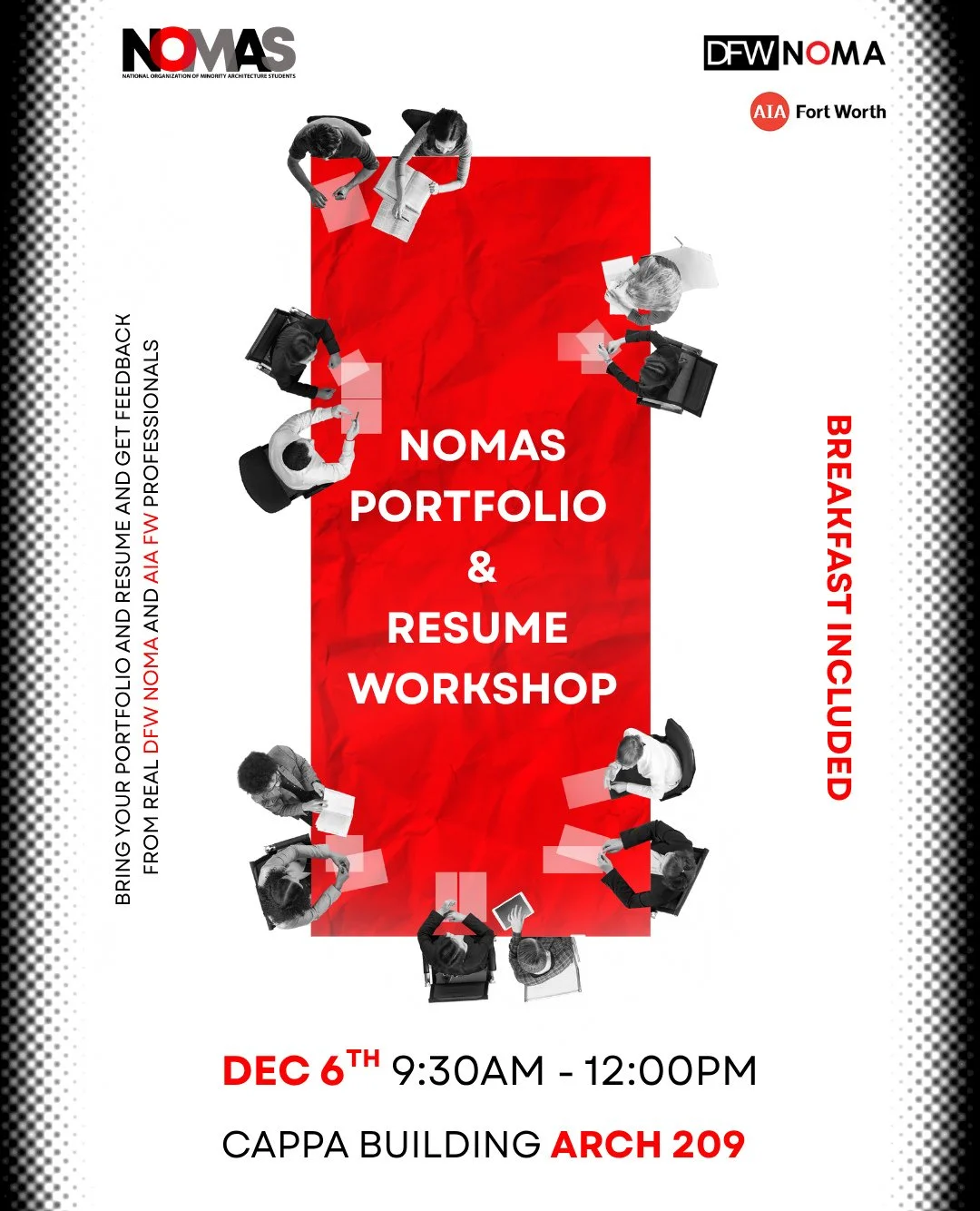 Calling All Architects! Help Shape the Next Generation of Designers!⁠
⁠
The UTA School of Architecture is seeking architects to volunteer as guest reviewers for their upcoming Portfolio &amp; Resume Workshop. This event gives students the invaluable 