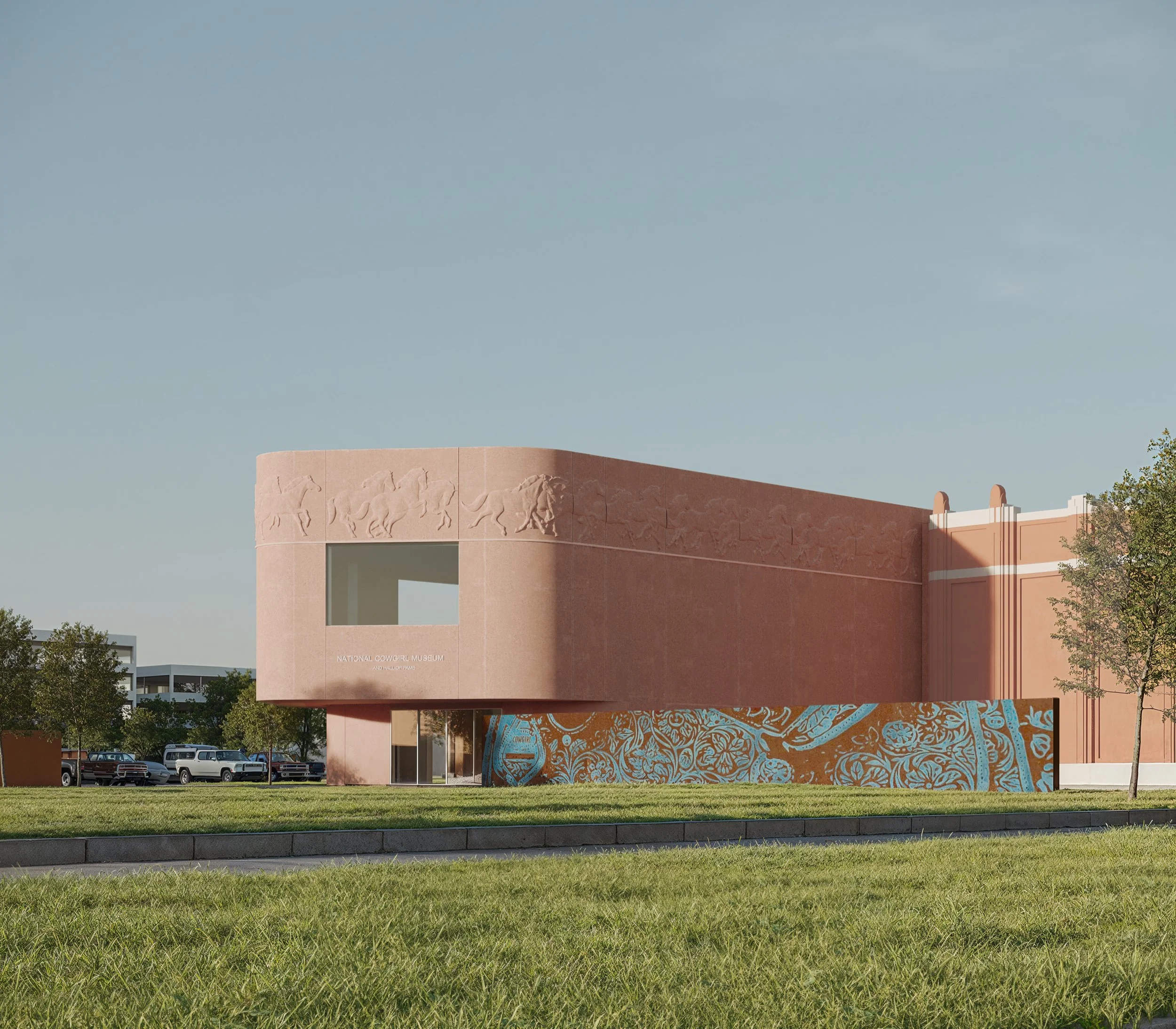 Hard Hat Tour of The National Cowgirl Museum  Expansion with Ewing Cole