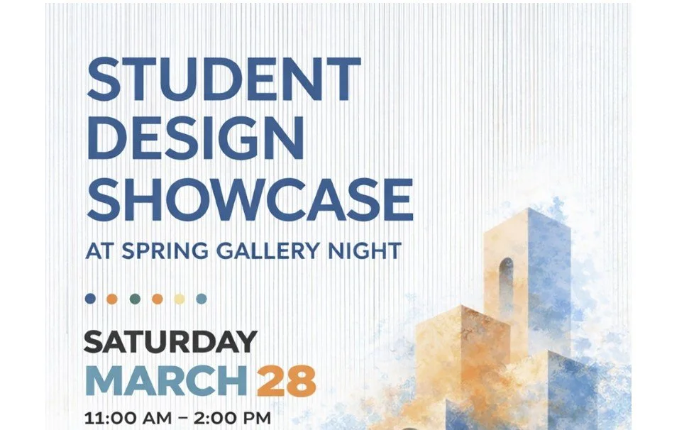 student Showcase at FW Spring Gallery Night