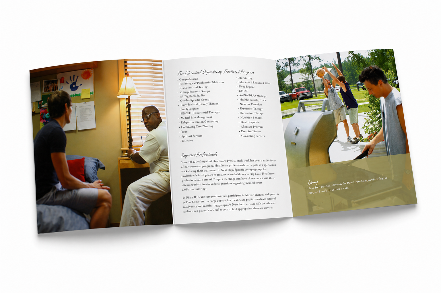 Interior of Brochure