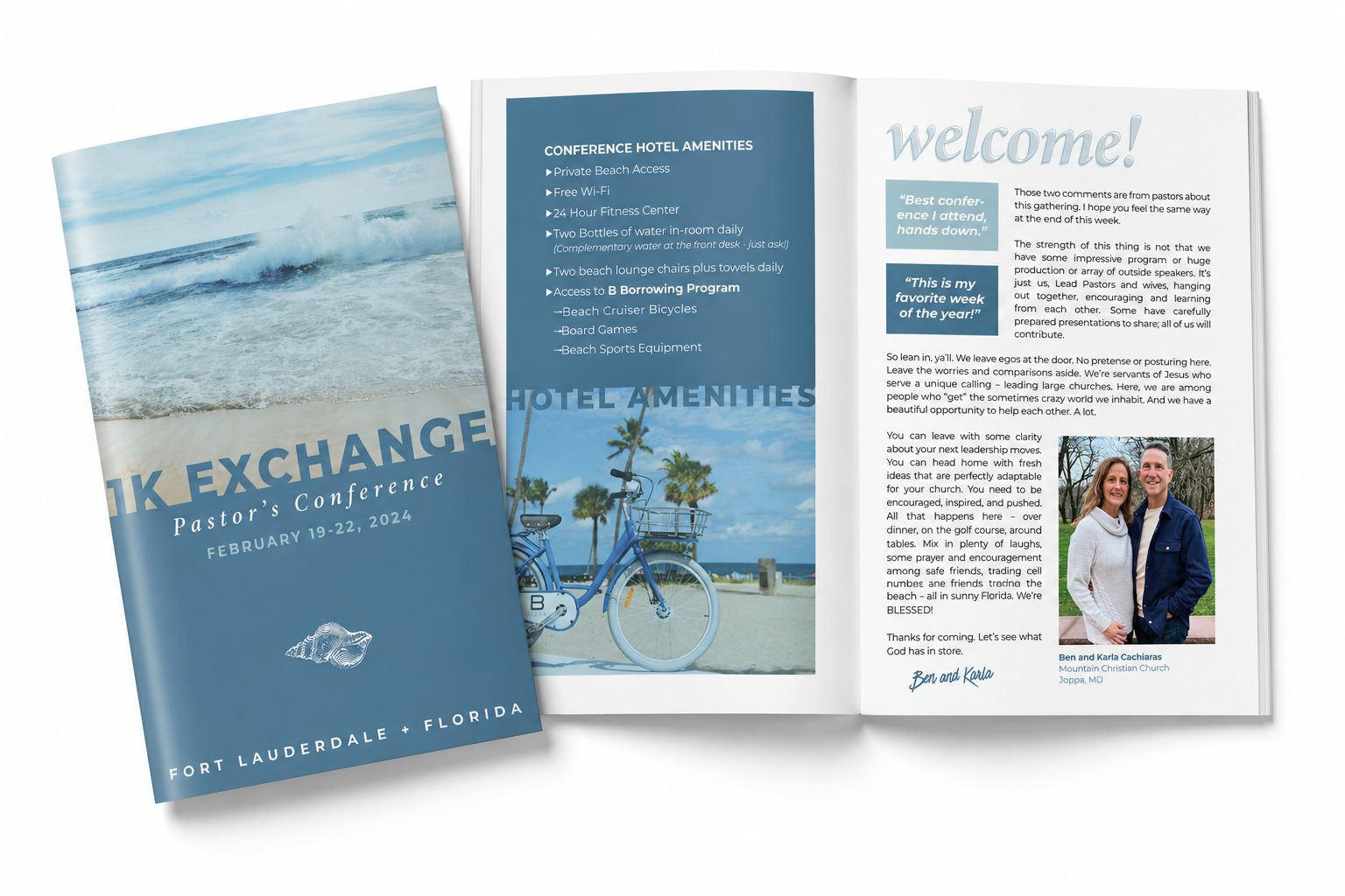 Conference Program | Designed and laid out a 24-page conference booklet 