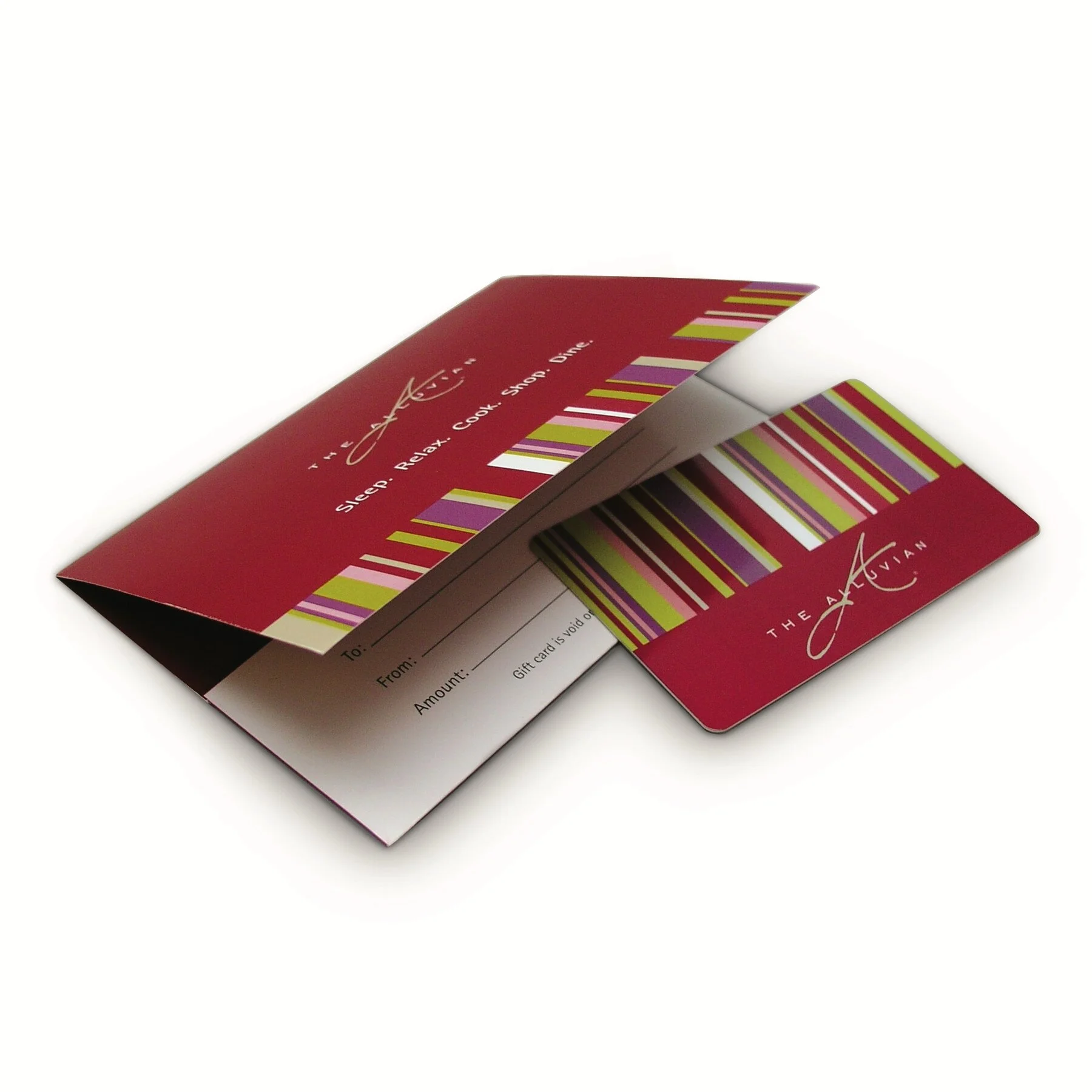 Coordinating gift cards