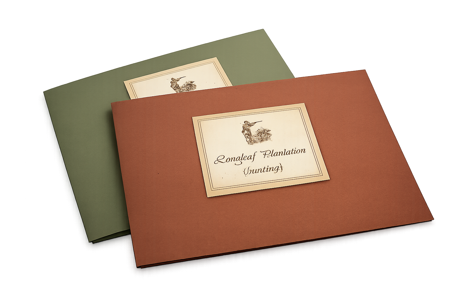 Designed full-page marketing brochures to showcase the hunting lodge and conference center