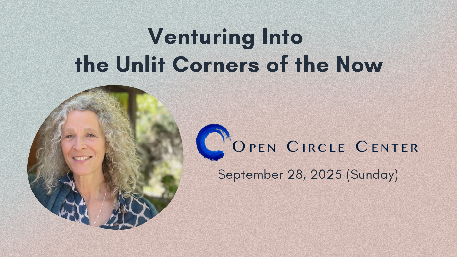 Online Retreat with Open Circle
