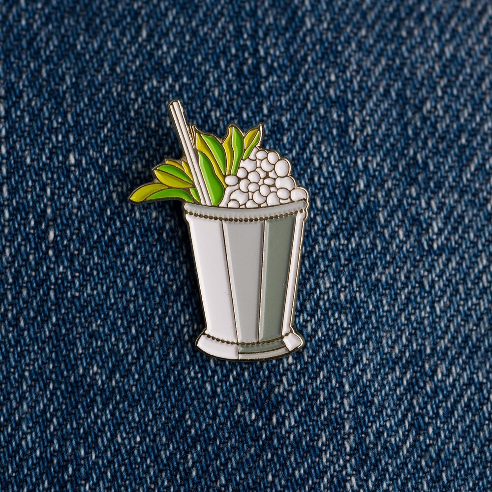 Conform Temerity Gewoon Mint Julep Cocktail Pin — Love & Victory