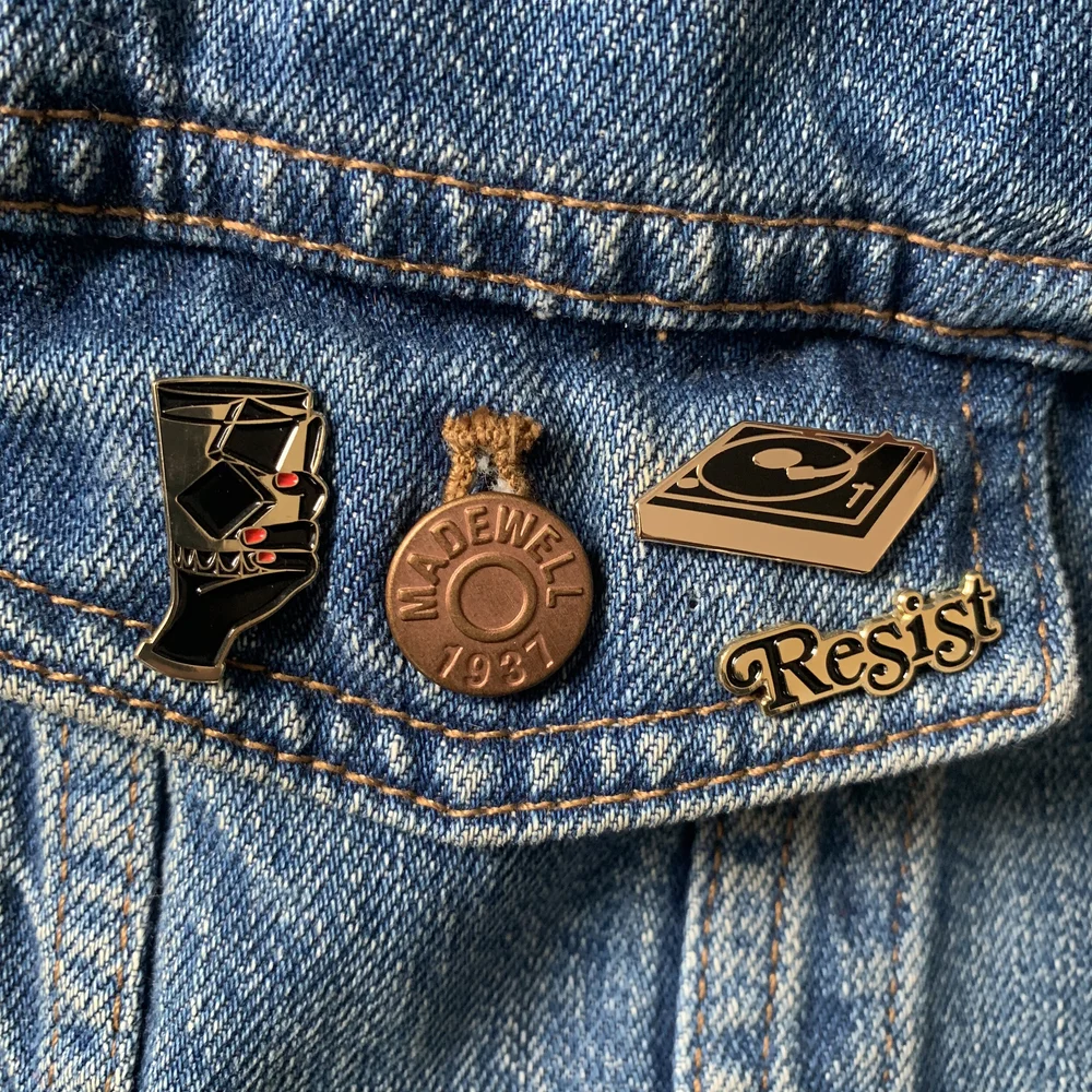 Turntable Pin — Love & Victory