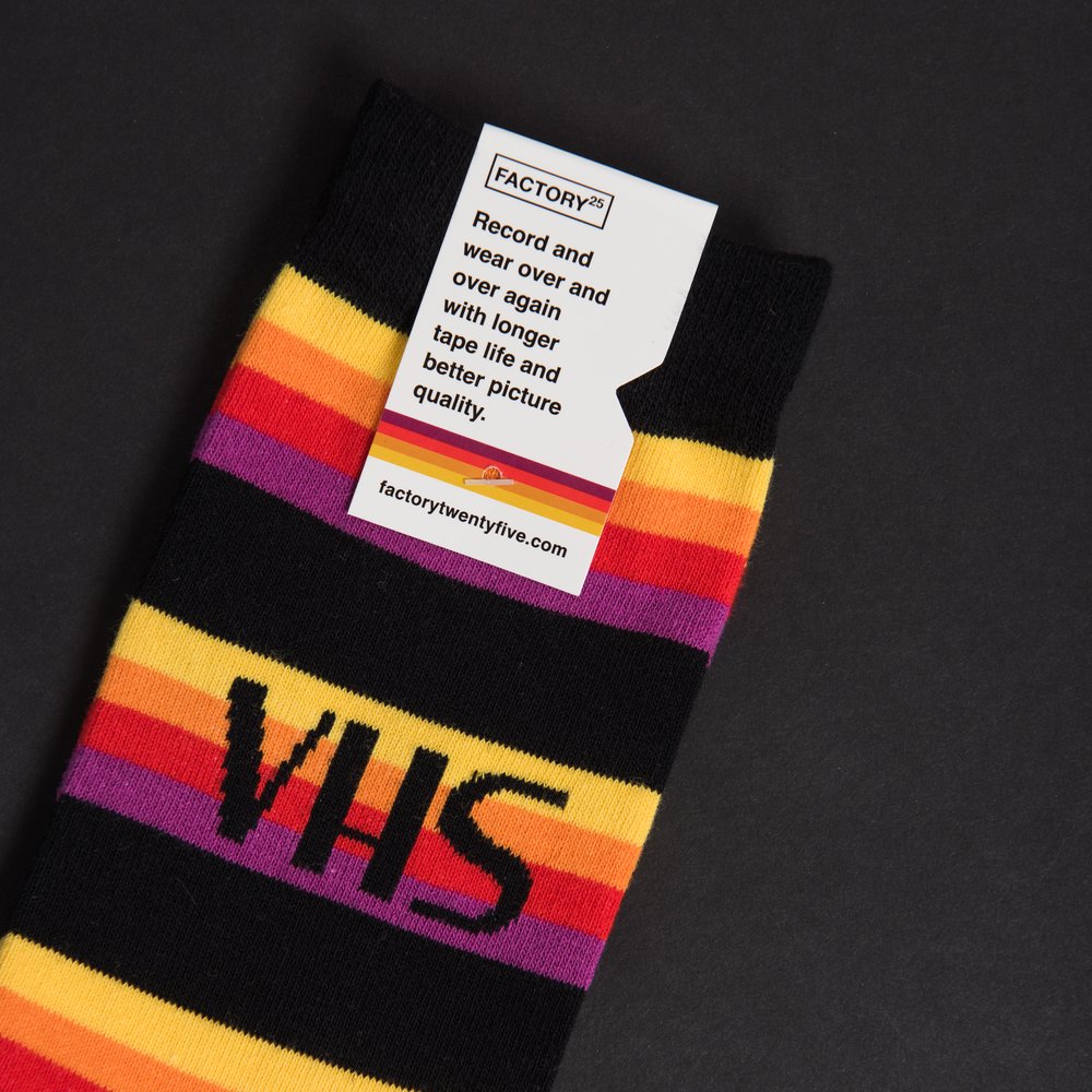 VHS Socks — Love & Victory