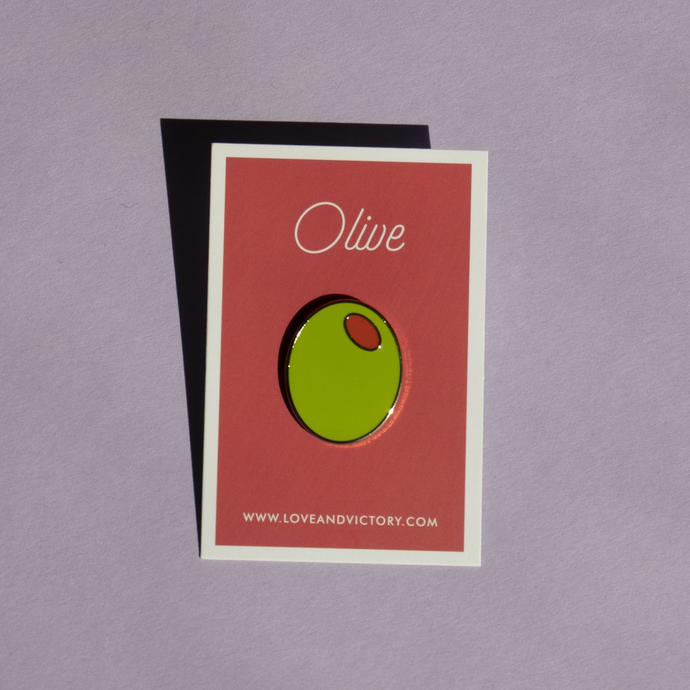 Olive Pin — Love & Victory