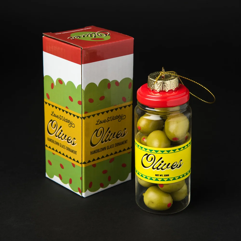 Record Crate Ornament — Love & Victory