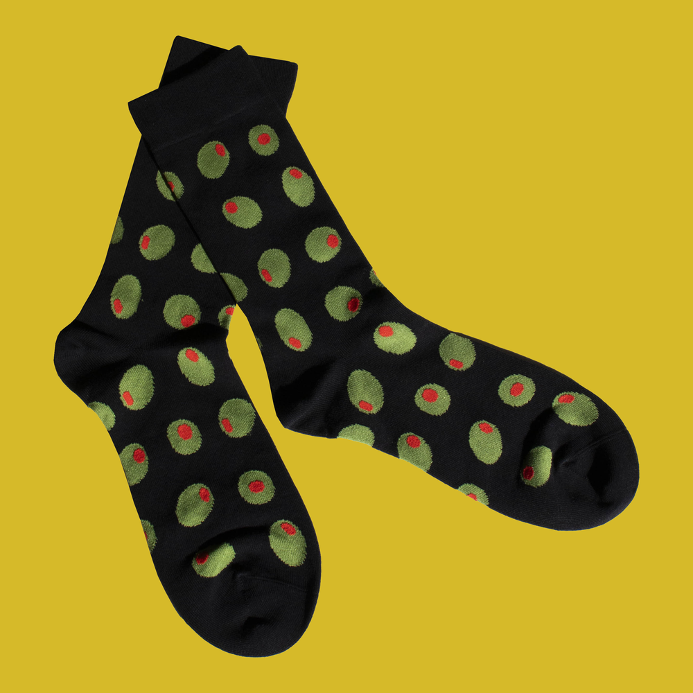 Olive Socks  Love & Victory
