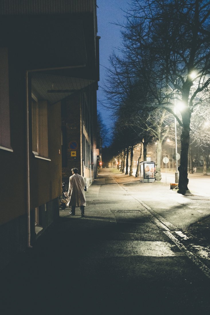 Valokuvia Tammelan Puistokadulta