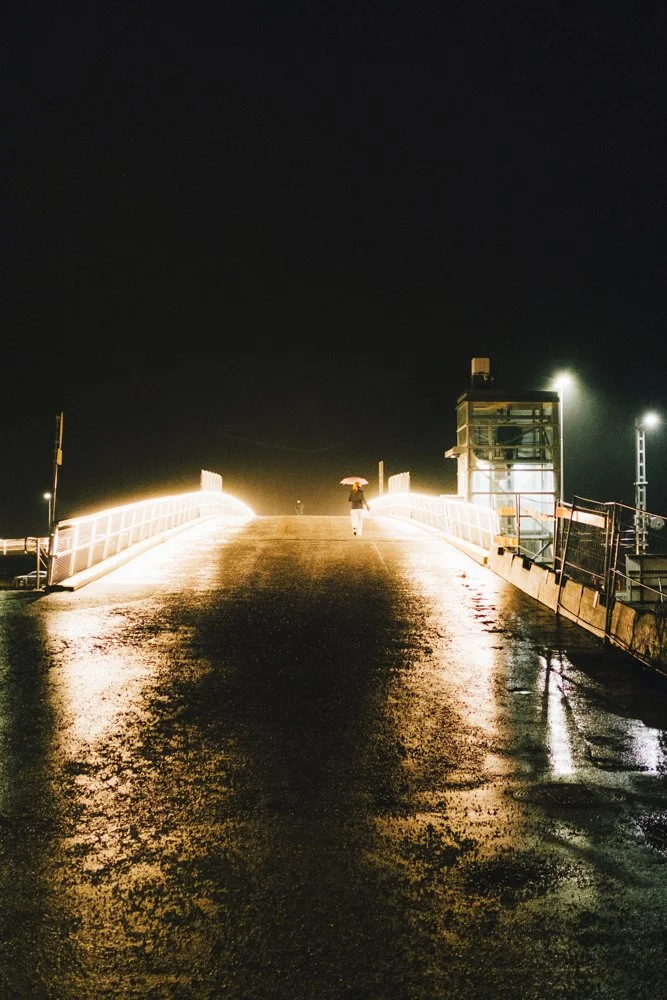 Valokuvia Santalahden sillalta