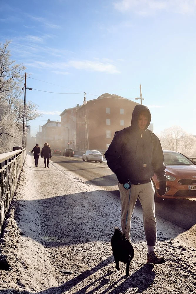 Talvi valokuvia Tampereelta