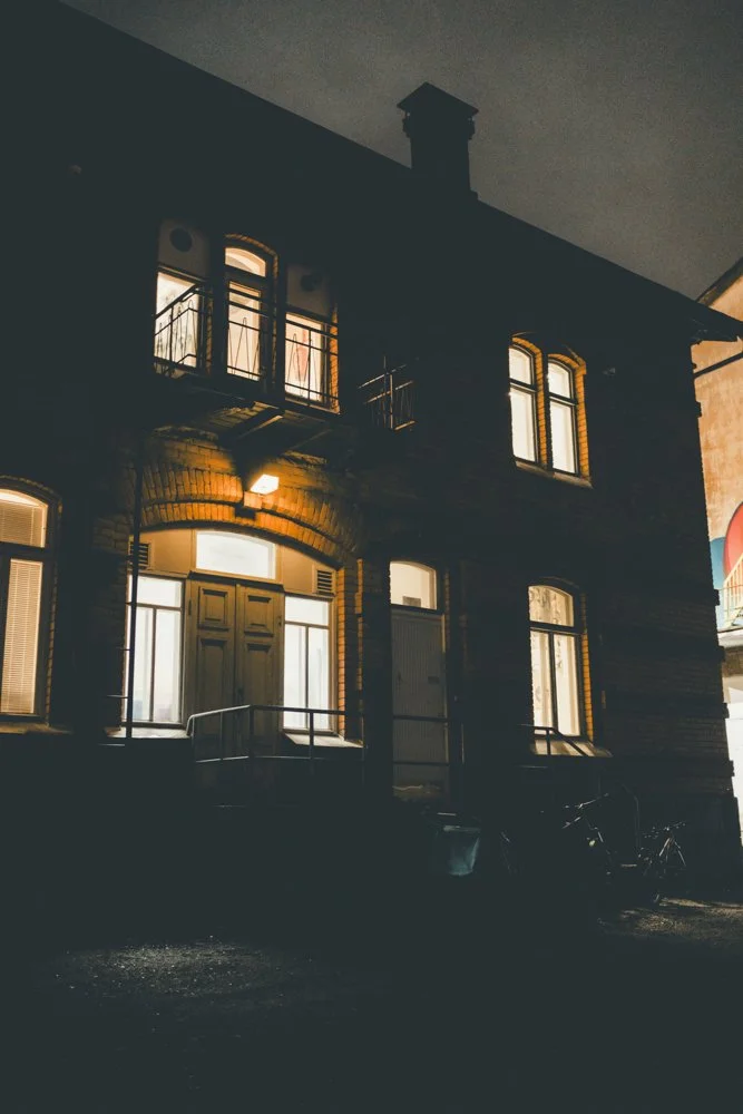 Valokuvia Kaakinmaalta. Kulkutautisairaala