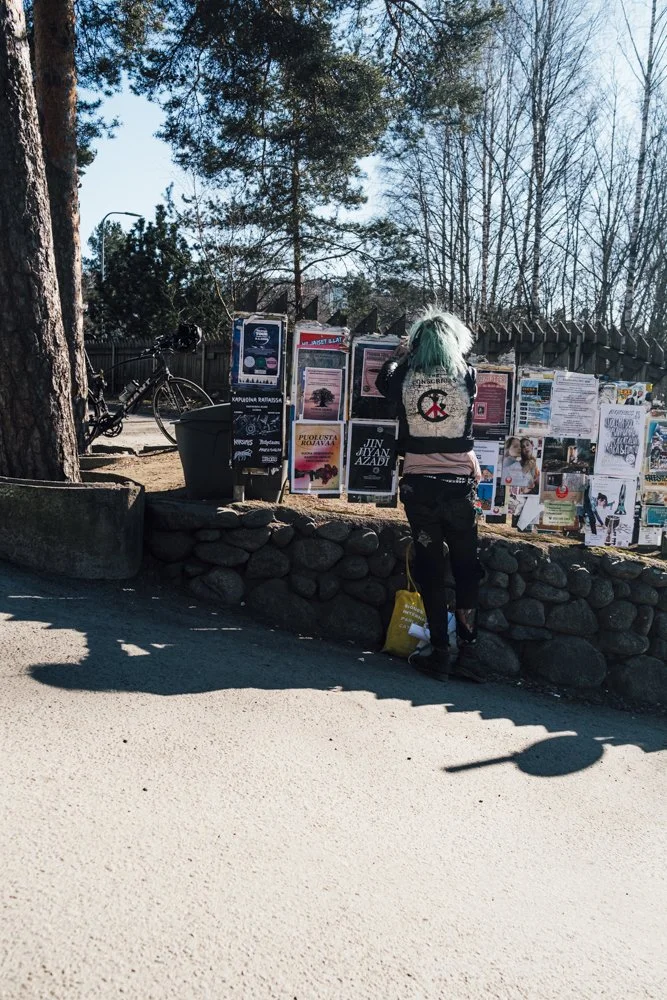Punkkari Tahmelassa