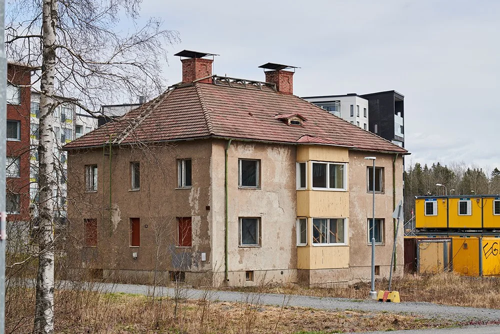Valokuvia Niemenrannasta. Vanhat talot jotka remontoitiin