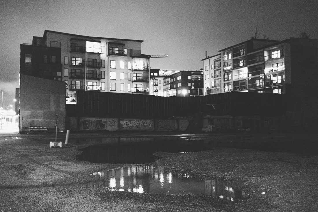 Tyhjä tontti Santalahdessa