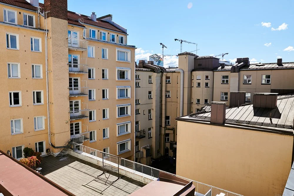 Ososen talon sisäpiha