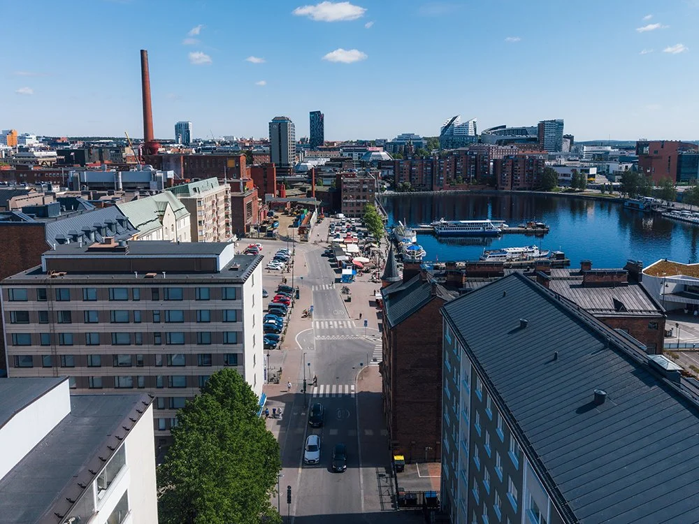 Valokuva Satamakadulta Laukontorille
