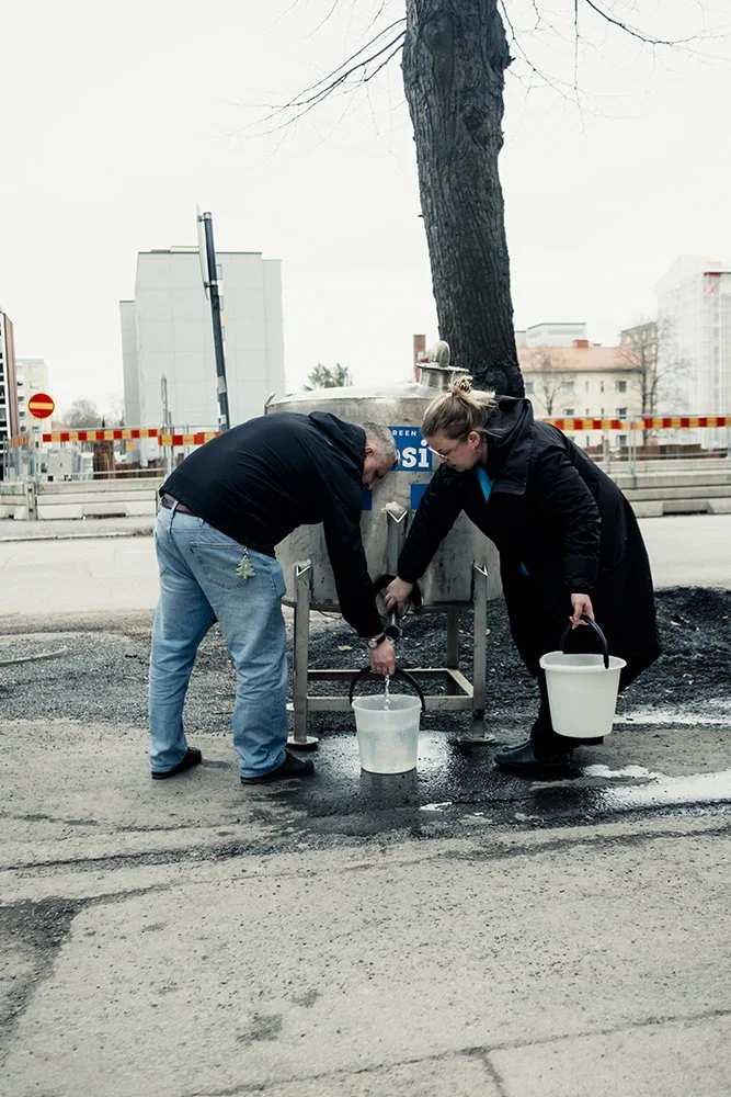Tampereen Tammelassa oli vesi poikki