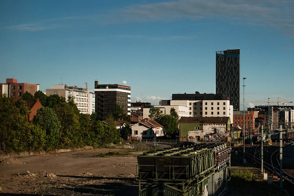Valokuvia Tampereen ratapihalta