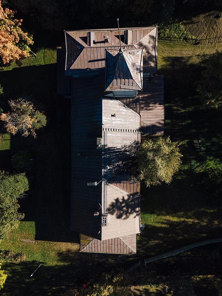 Valokuvia Härmälästä. Kaunis Lepolan huvila.