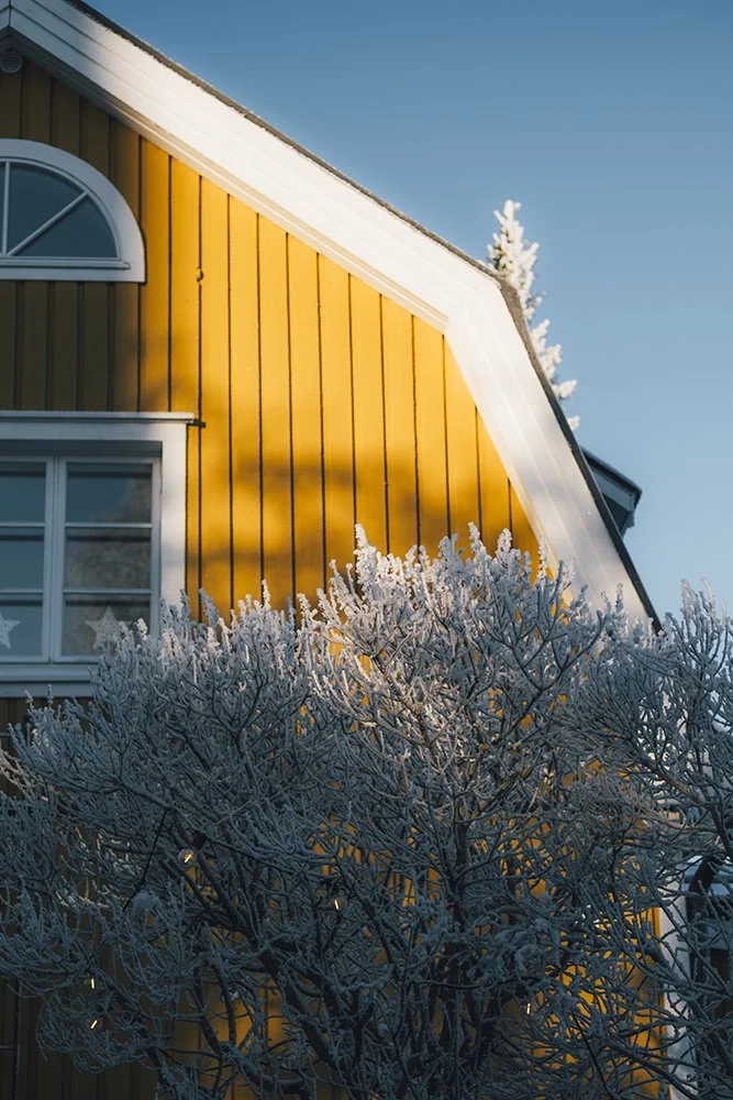 Keltainen puutalo Pispalassa