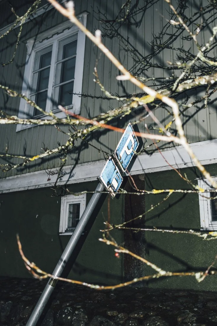 Liikennemerkki Rinnekadulla