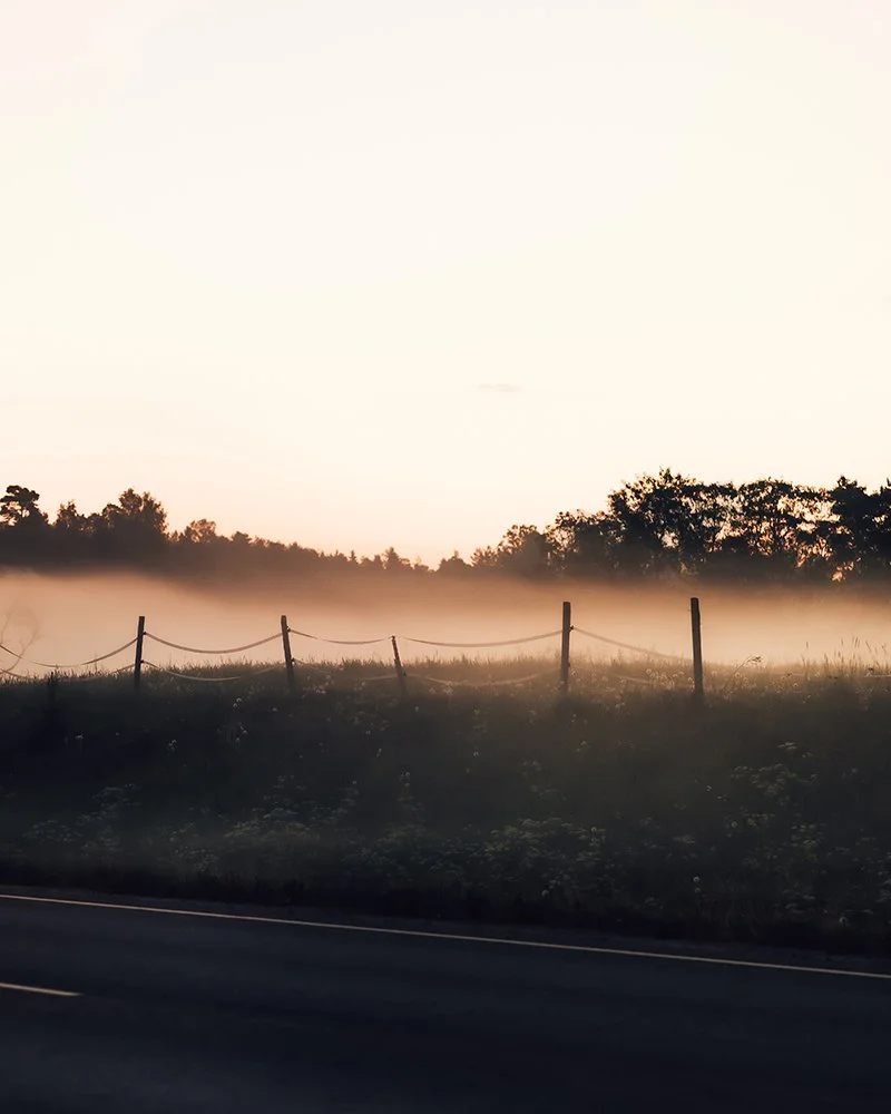 Maalaismaisemaa Suomesta. Tampereen maaseutua.