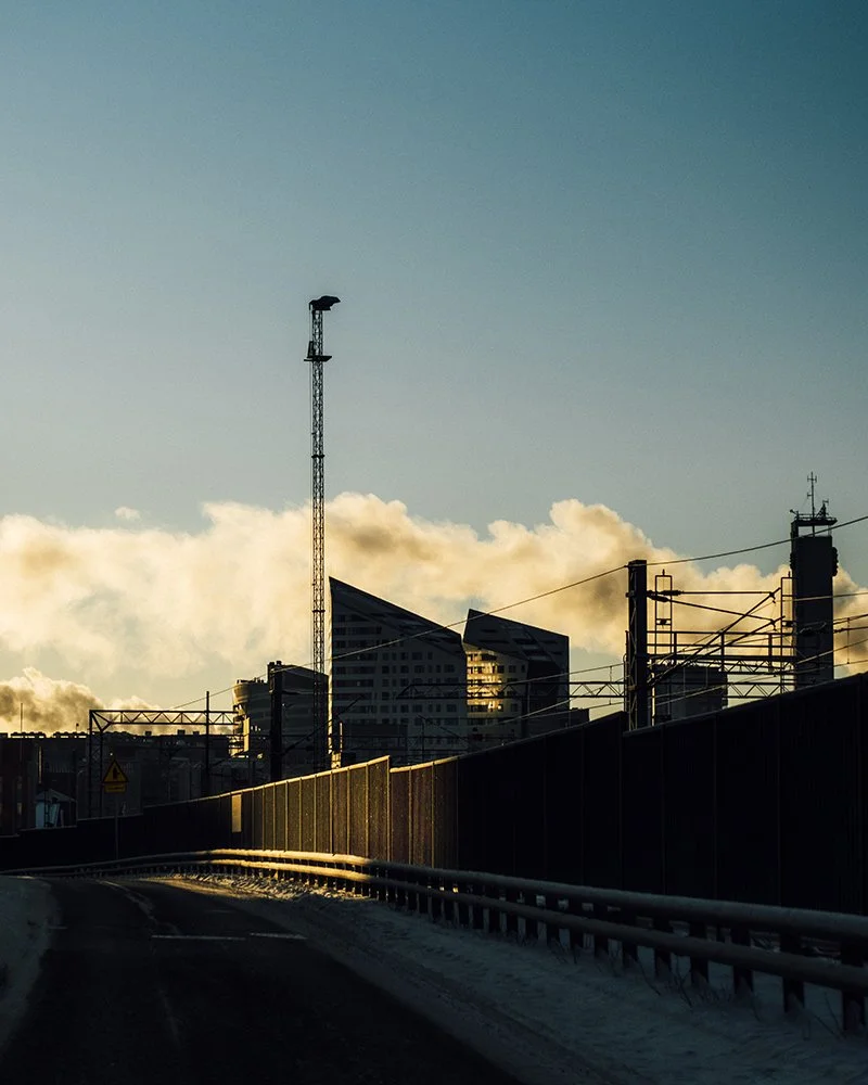 Valokuvia Tampereen ratapihalta