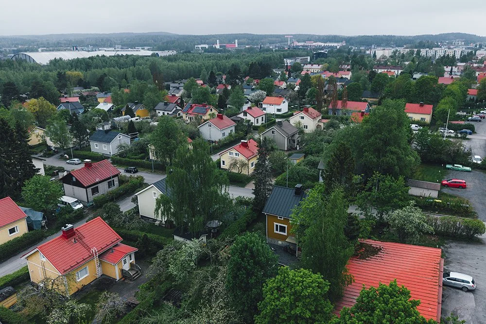 Valokuva Härmälästä - Dronekuvia Tampereelta
