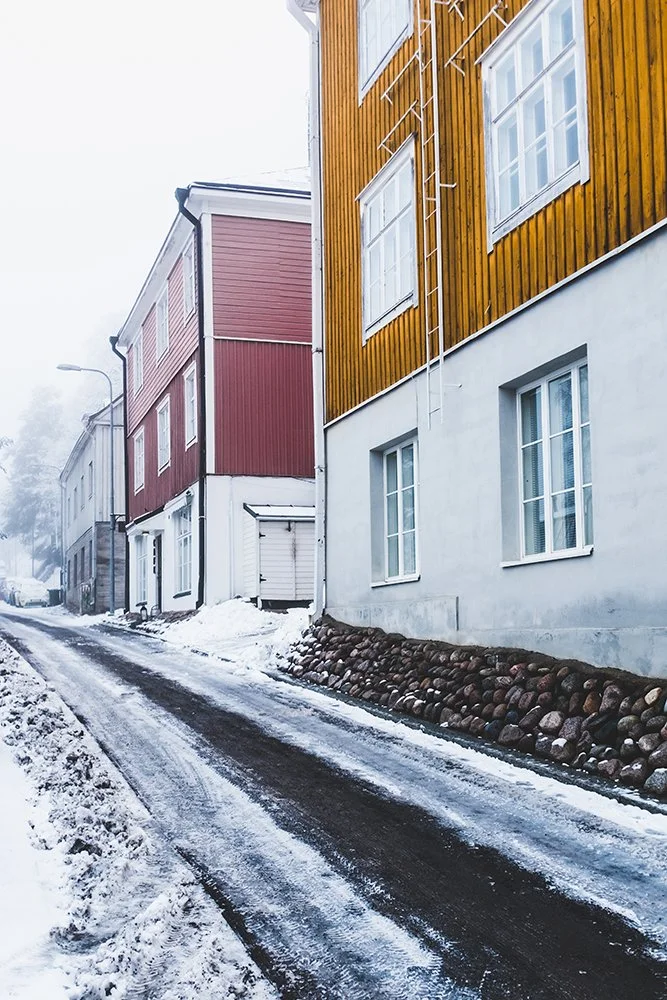 Valokuvia Talvisesta Pispalasta. Pispankatu Pispankatu