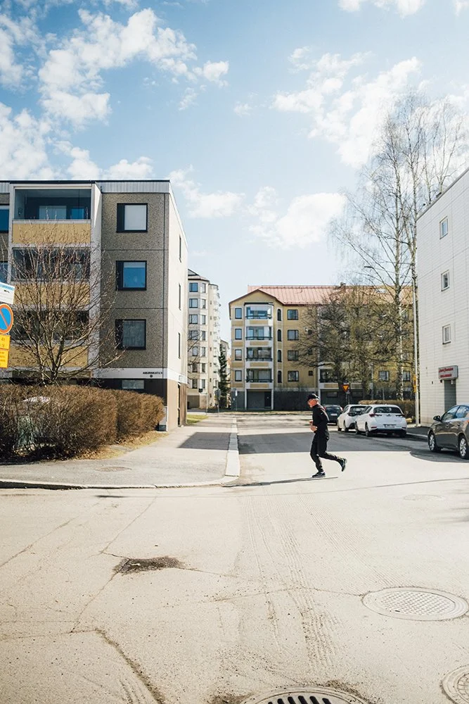 Valokuvia Amurista - Suokadun ja Amurinkadun risteys