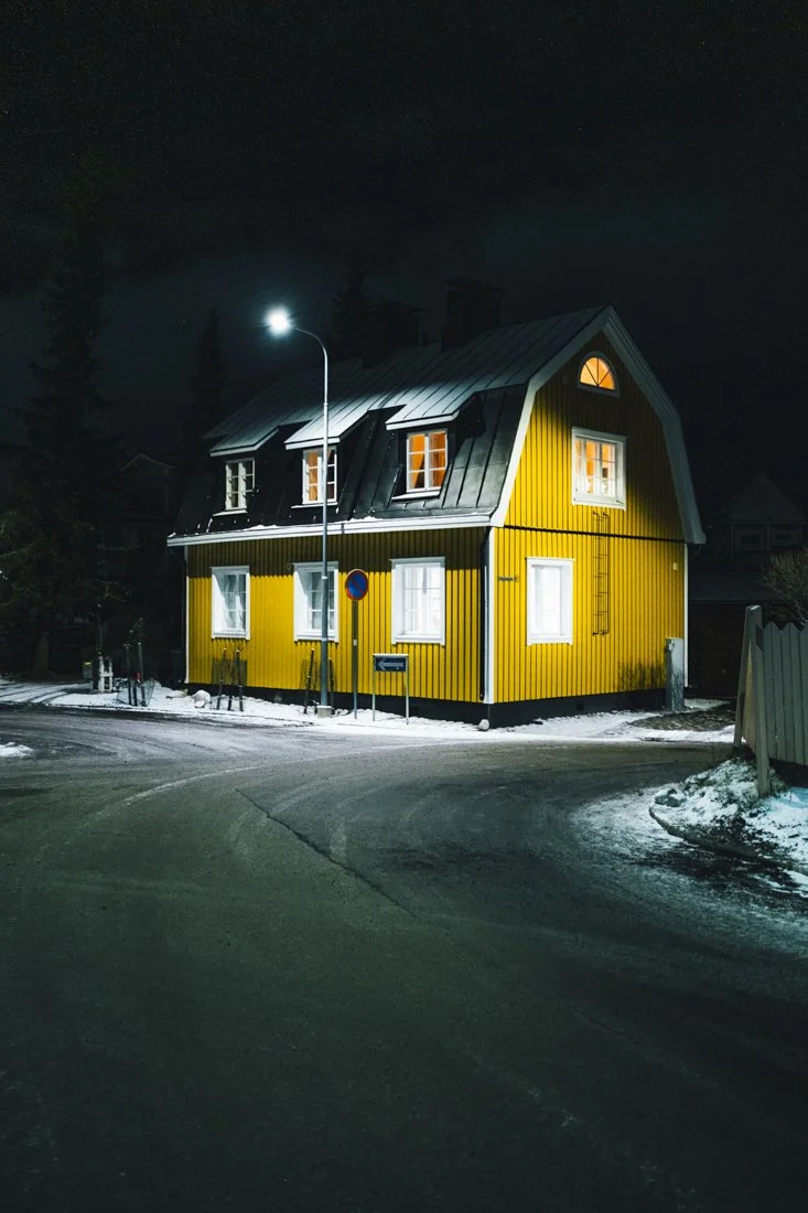 Keltainen talo Pispalassa