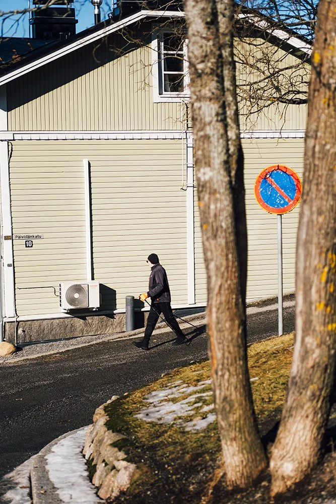 Portaanpään ja Päivölänkadun kulmassa Pispalassa