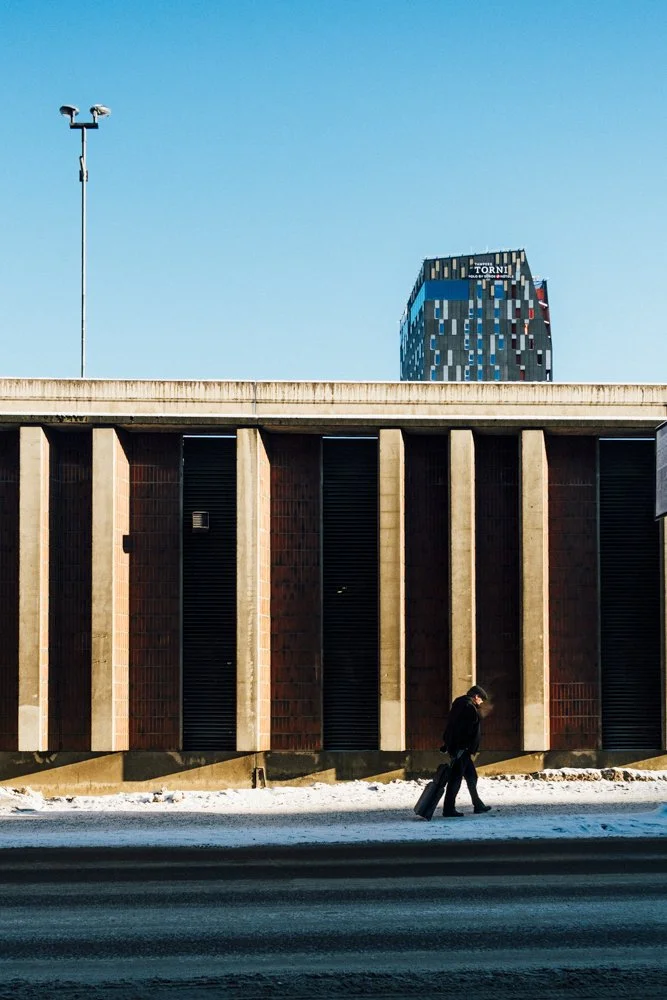 Valokuva Rautatienkadulta