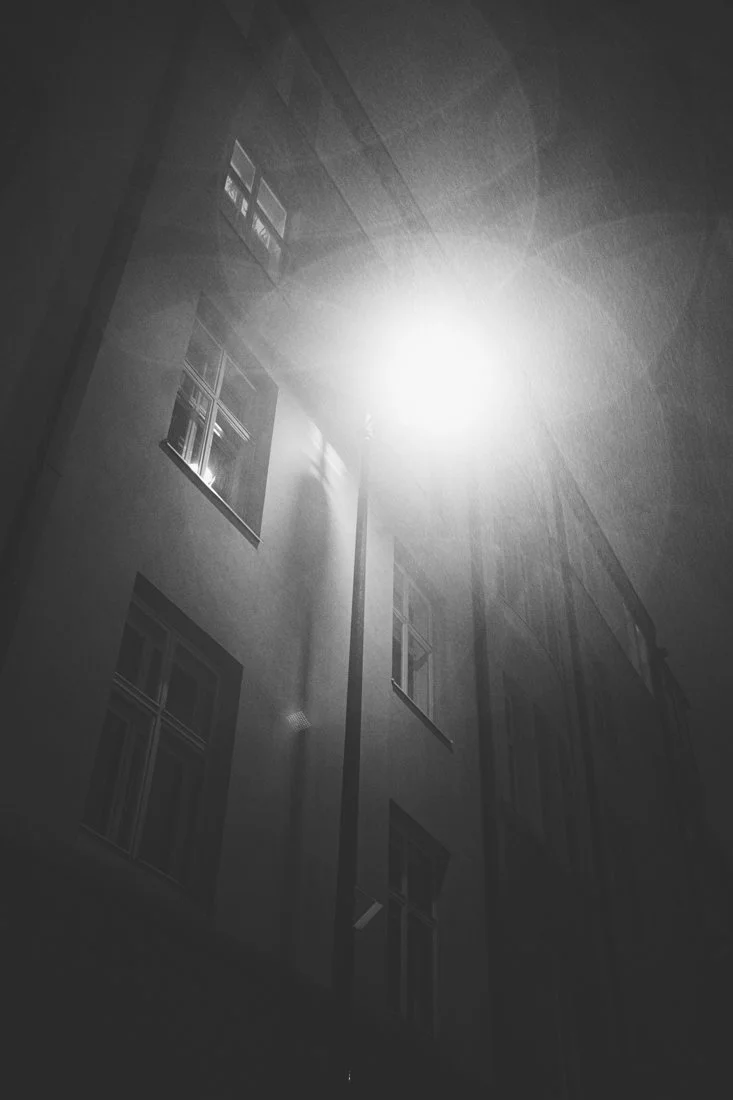 Valokuvia Tampereelta. Mustavalkoinen Tampere